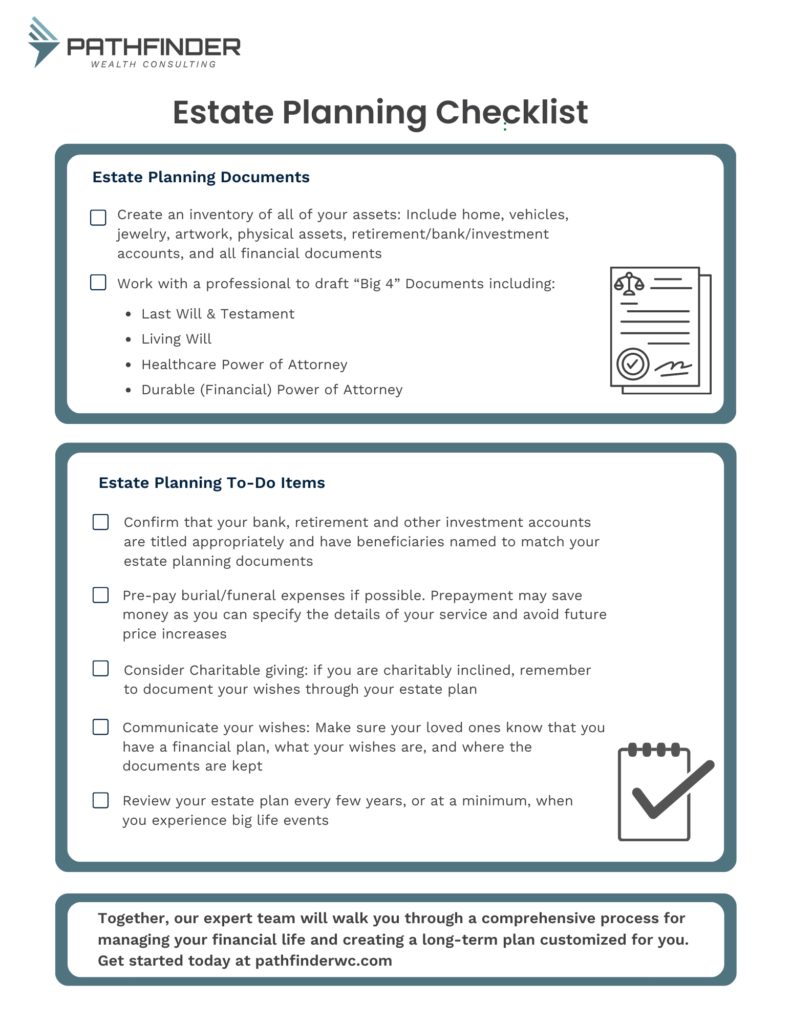 estate planning checklist